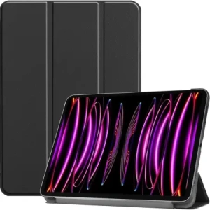 Hurtownia GSM - Etui Bizon Case Tab Croc do Apple iPad Pro 12.9 2022/2021/2020/2018 černé - BIZ84 - {ean13} - Hurt