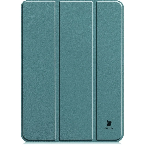 Etui Bizon Case Tab Croc do Apple iPad Pro 12.9 2022/2021/2020/2018 ciemnozielone