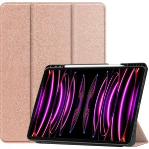 Hurtownia GSM - Etui Bizon Case Tab Lizard do Apple iPad Pro 12.9 2022/2021/2020/2018 růžovo-zlaté - BIZ86 - {ean13} - Hurt