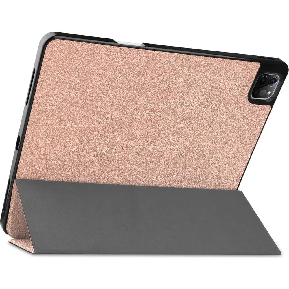 Hurtownia GSM - Bizon Case Tab Lizard Apple iPad Pro 12.9 2022/2021/2020/2018 rózsaarany - BIZ86 - {ean13} - Hurt