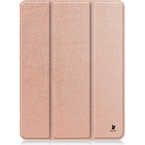Etui Bizon Case Tab Lizard do Apple iPad Pro 12.9 2022/2021/2020/2018 różowozłote