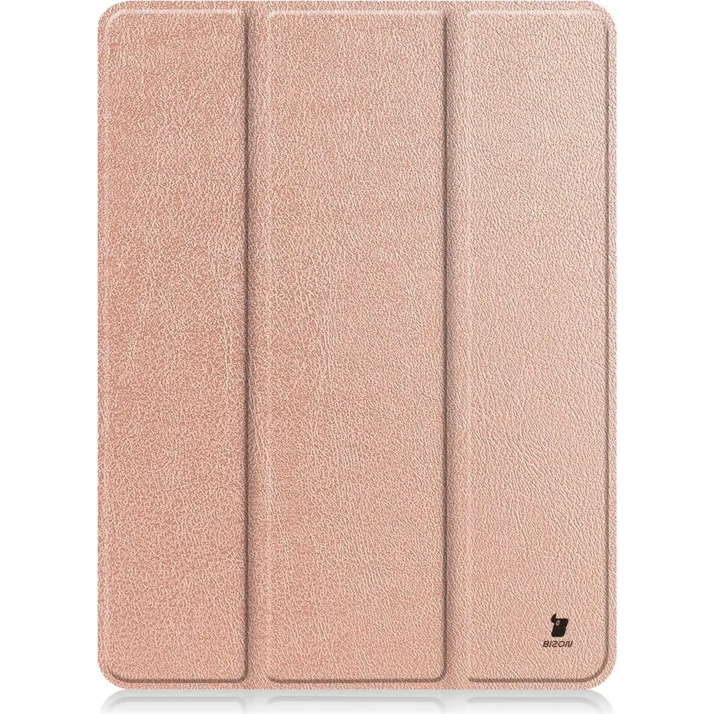 Hurtownia GSM - Bizon Case Tab Lizard Apple iPad Pro 12.9 2022/2021/2020/2018 rózsaarany - BIZ86 - {ean13} - Hurt