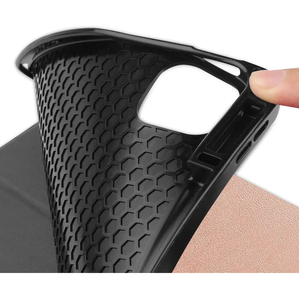 Hurtownia GSM - Bizon Case Tab Lizard Apple iPad Pro 12.9 2022/2021/2020/2018 rózsaarany - BIZ86 - {ean13} - Hurt