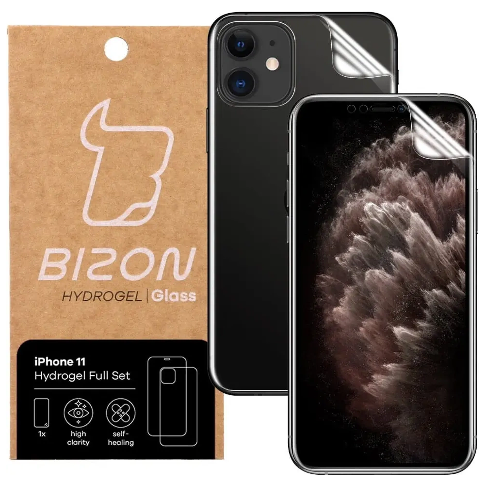 Wholesale Bizon Glass Hydrogel Apple iPhone 11 - BIZ87 - {ean13} - Hurt