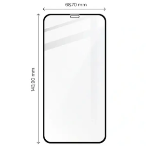 Hurtownia GSM - Bizon Glass Edge Apple iPhone 11 / XR negru - BIZ89 - {ean13} - Hurt