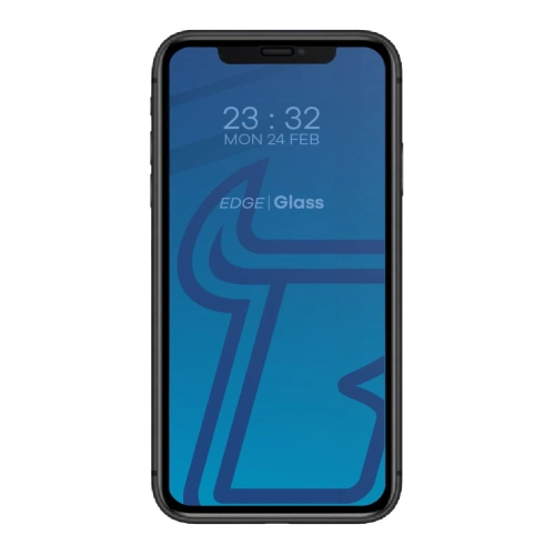 Szkło hartowane Bizon Glass Edge do Apple iPhone 11 / XR czarne
