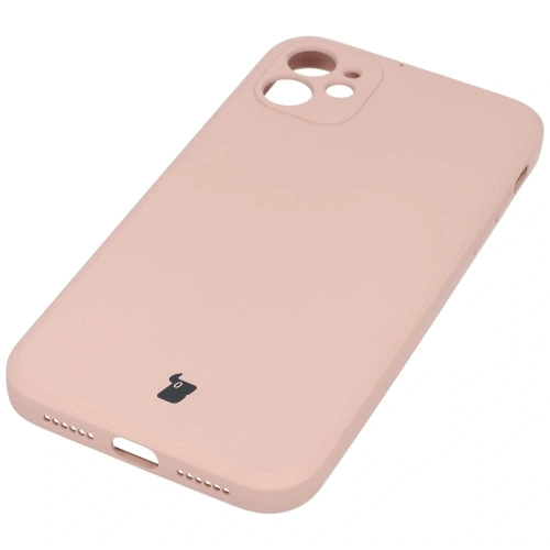 Etui Bizon Case Silicone do Apple iPhone 11 jasnoróżowe