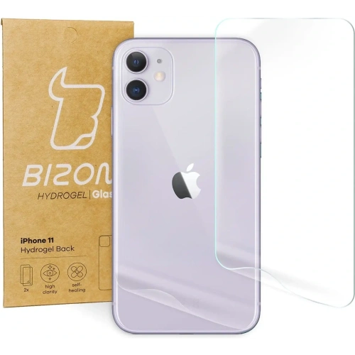 Folia hydrożelowa na tył Bizon Glass Hydrogel Apple iPhone 11 [2 PACK]