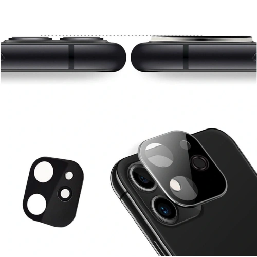 Szkło hartowane Bizon Glass Clear - 3 szt. + obiektyw Apple iPhone 11