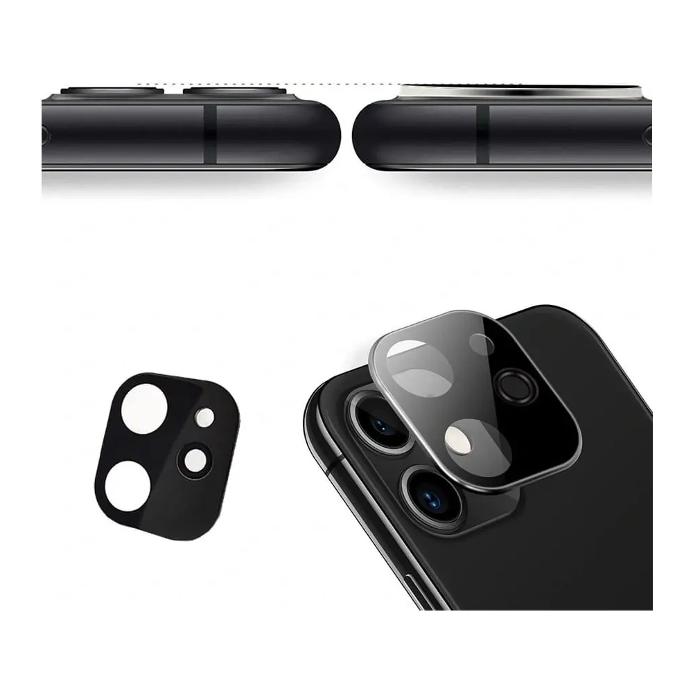 Wholesale Bizon Glass Clear tempered glass - 3 pcs. + lens glass Apple iPhone 11 - BIZ93 - {ean13} - Hurt