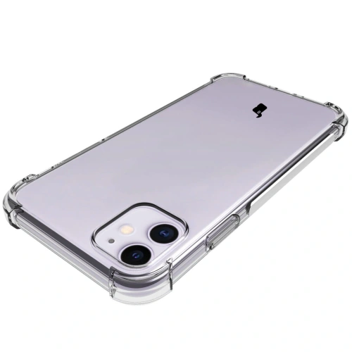 Etui + 2x szkło na ekran + obiektyw Bizon Case Clear Pack do Apple iPhone 11 przezroczyste