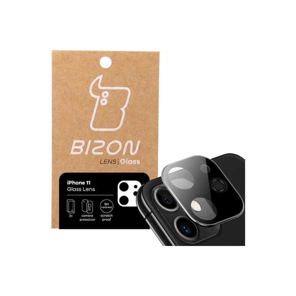 Wholesale Bizon Glass Lens Apple iPhone 11 [2 PACK] - BIZ96 - {ean13} - Hurt