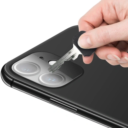 Szkło na aparat Bizon Glass Lens do Apple iPhone 11 [2 PACK]