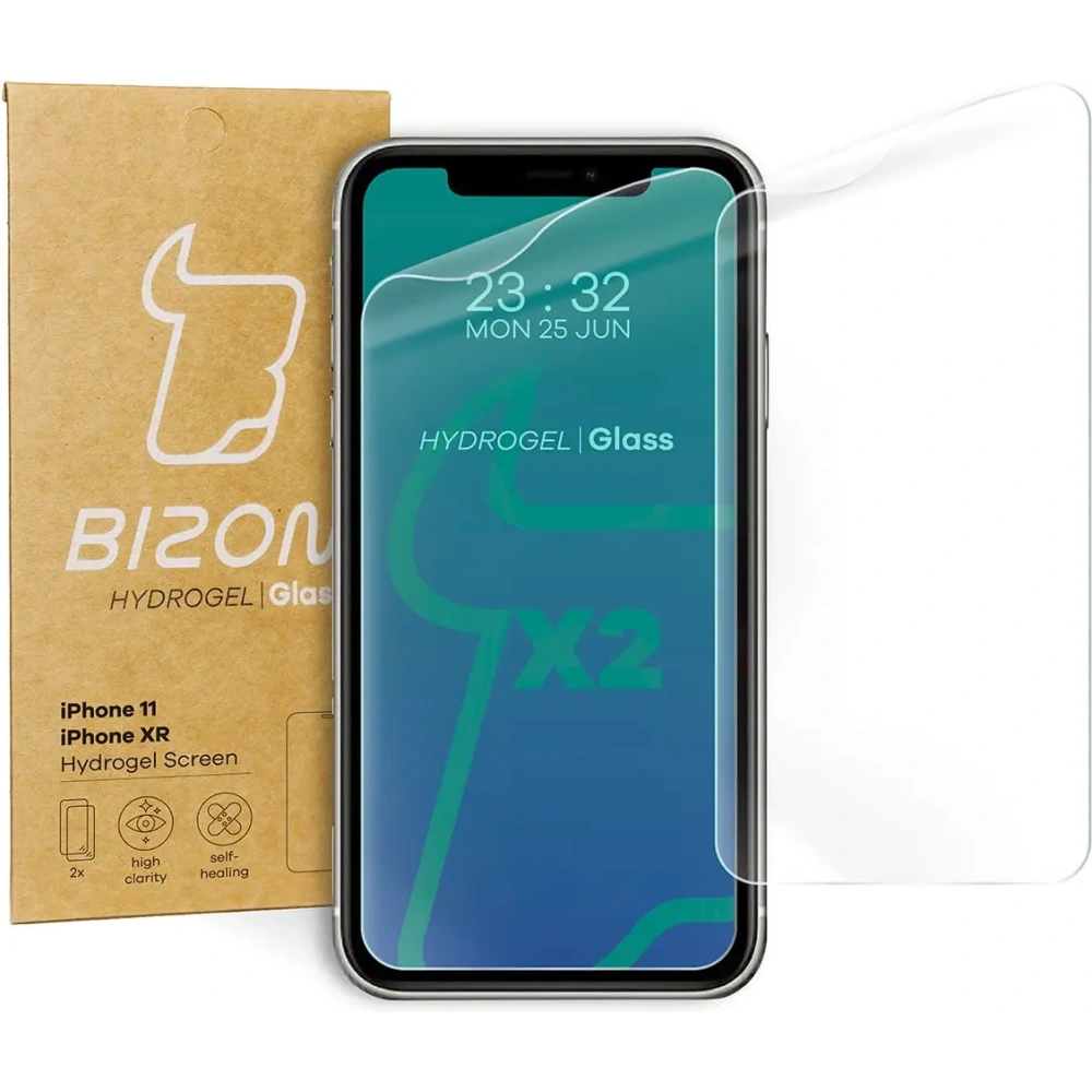 Wholesale Bizon Glass Hydrogel Apple iPhone 11 / XR [2 PACK] - BIZ97 - {ean13} - Hurt