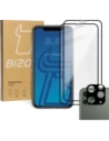 Bizon Glass Edge tempered glass - [2 PACK] + lens protection Apple iPhone 11 Pro black