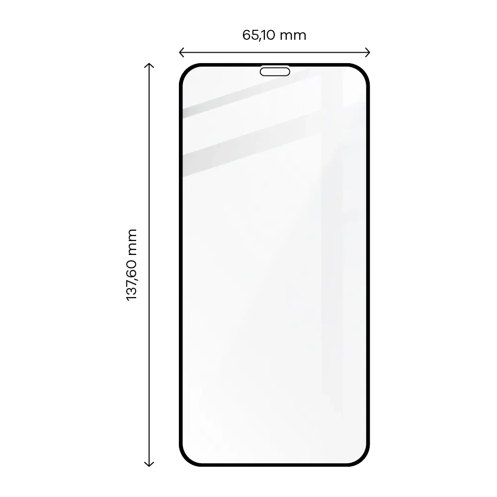 Hurtownia GSM - Bizon Glass Edge edzett üveg - [2 PACK] + lencsevédő Apple iPhone 11 Pro fekete - BIZ98 - {ean13} - Hurt
