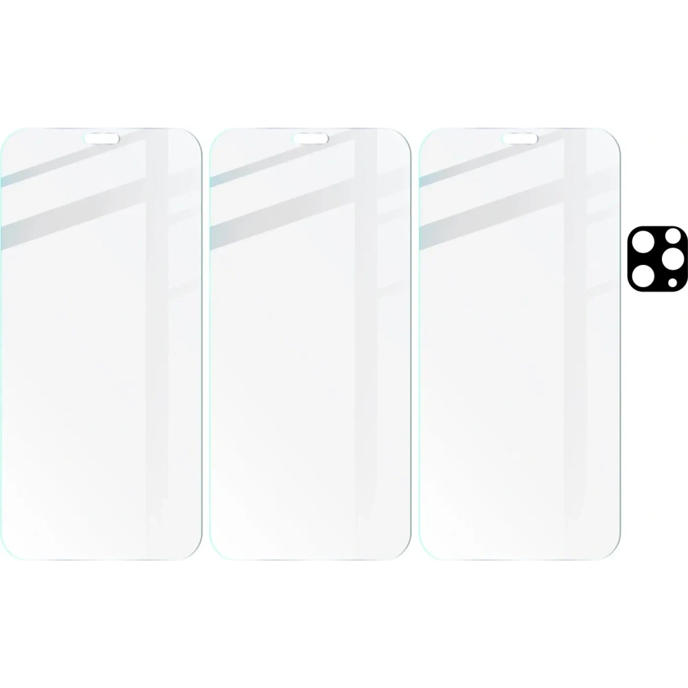 Hurtownia GSM - Tvrzené sklo Bizon Glass Clear - 3 ks + objektiv Apple iPhone 11 Pro - BIZ99 - {ean13} - Hurt