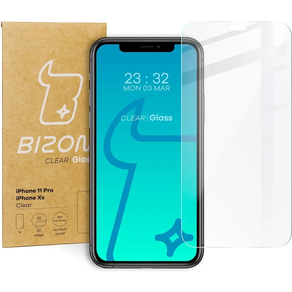 Hurtownia GSM - Szkło hartowane Bizon Glass Clear do Apple iPhone 11 Pro / Xs - BIZ100 - {ean13} - Hurt