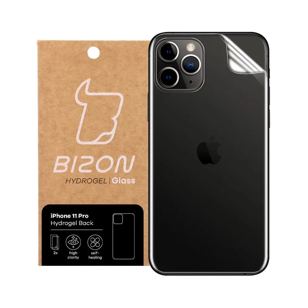 Hurtownia GSM - Bizon Glas Hydrogel Apple iPhone 11 Pro [2 PACK] - BIZ101 - {ean13} - Hurt