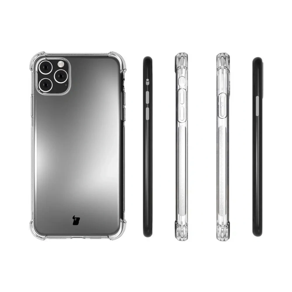 Wholesale Bizon Case Clear Pack case + 2x screen glass + lens glass Apple iPhone 11 Pro clear - BIZ104 - {ean13} - Hurt