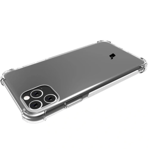 Etui + 2x szkło na ekran + obiektyw Bizon Case Clear Pack do Apple iPhone 11 Pro przezroczyste