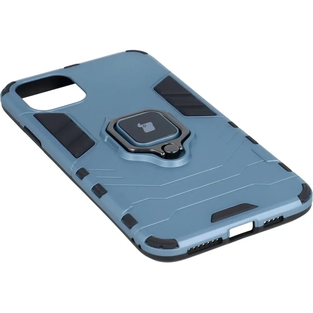 Hurtownia GSM - Bizon Case Armor Ring Apple iPhone 11 Pro Max albastru - BIZ105 - {ean13} - Hurt