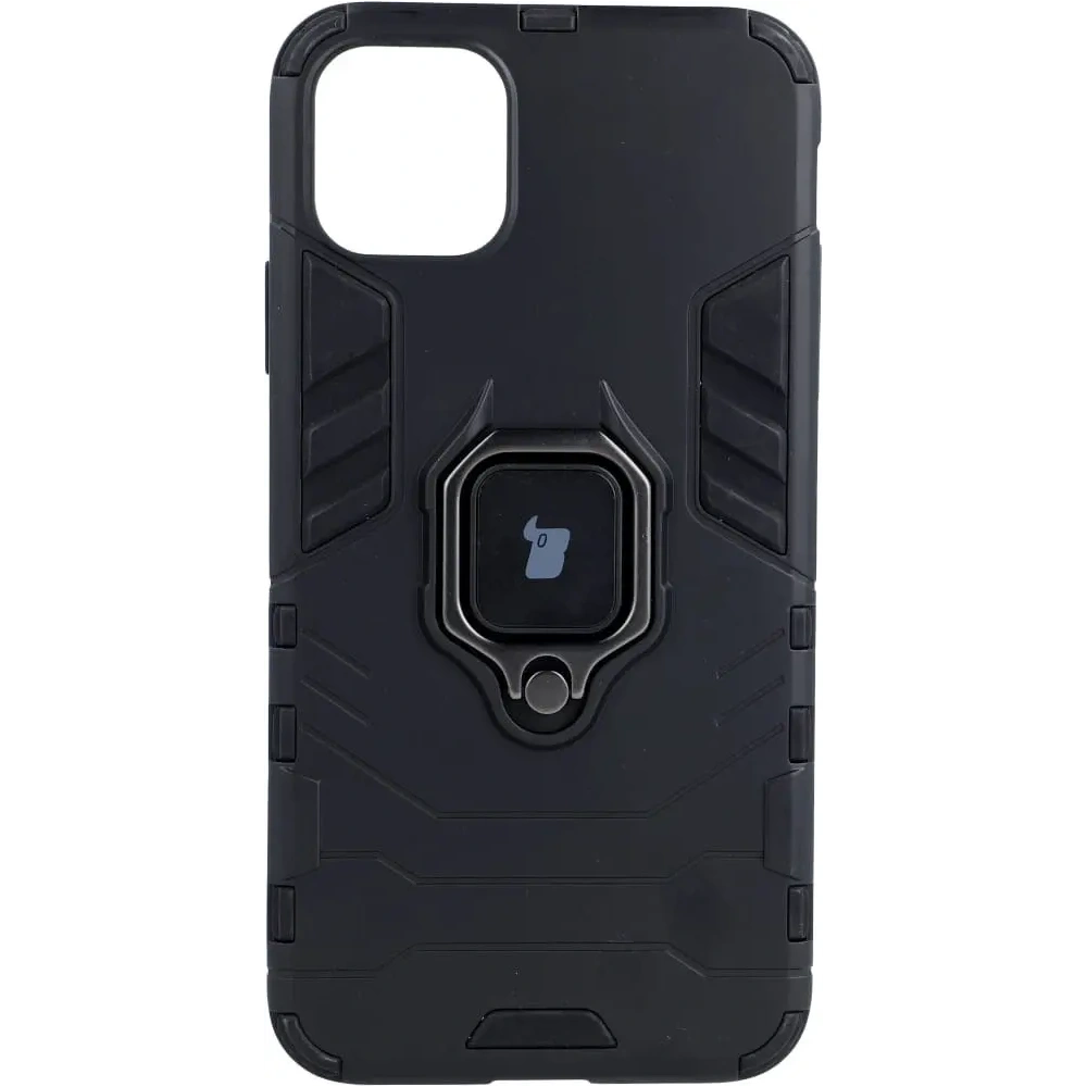 Hurtownia GSM - Bizon Case Armor Ring Apple iPhone 11 Pro Max negru - BIZ106 - {ean13} - Hurt