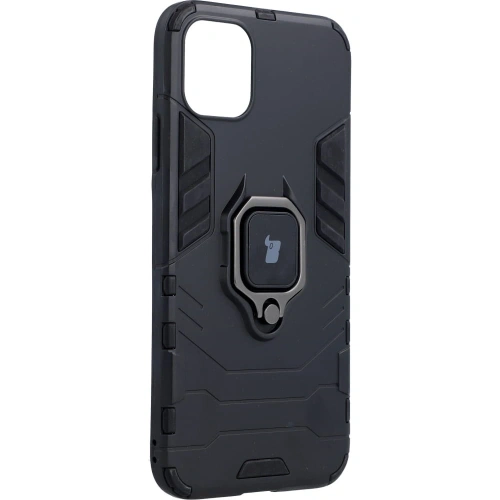 Etui Bizon Case Armor Ring do Apple iPhone 11 Pro Max czarne