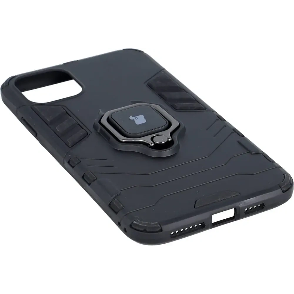 Hurtownia GSM - Bizon Case Armor Ring Apple iPhone 11 Pro Max negru - BIZ106 - {ean13} - Hurt