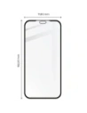 Hurtownia GSM - Bizon Glass Edge CF edzett üveg - [2 PACK] + lencsevédő Apple iPhone 11 Pro Max fekete - BIZ109 - {ean13} - Hurt