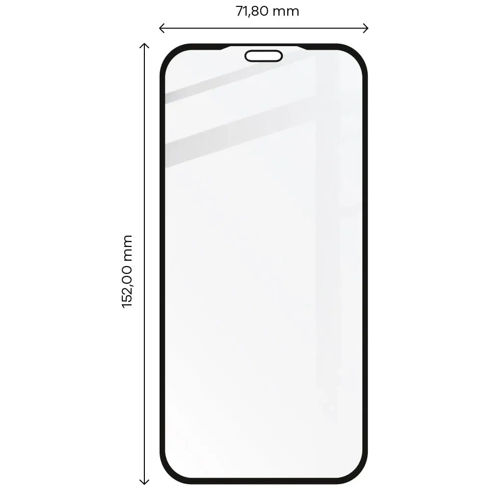 Hurtownia GSM - Bizon Glass Edge CF edzett üveg - [2 PACK] + lencsevédő Apple iPhone 11 Pro Max fekete - BIZ109 - {ean13} - Hurt