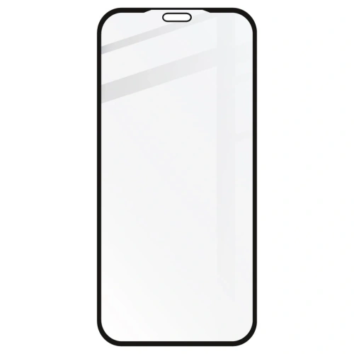 Szkło hartowane Bizon Glass Edge CF - [2 PACK] + ochrona na obiektyw Apple iPhone 11 Pro Max czarne