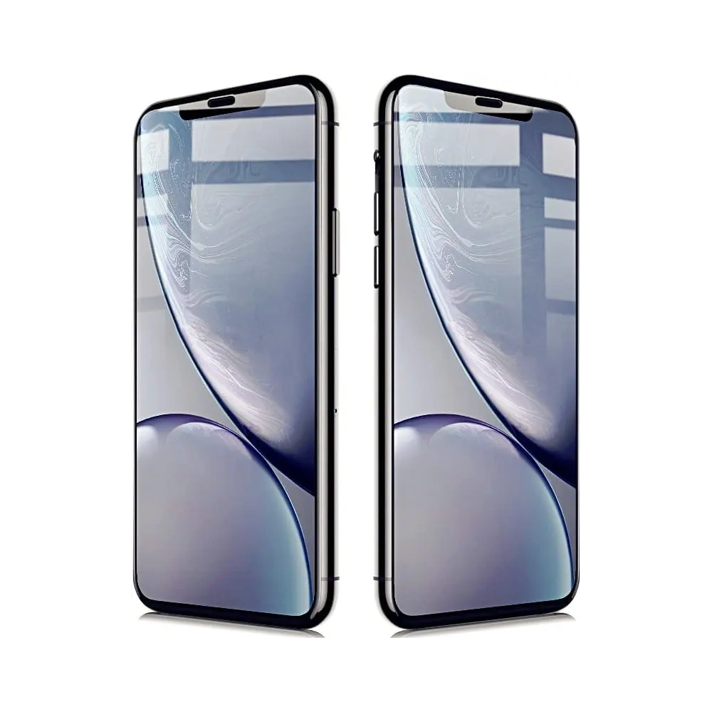 Wholesale Bizon Glass Edge CF tempered glass - [2 PACK] + lens protection Apple iPhone 11 Pro Max black - BIZ109 - {ean13} - Hurt