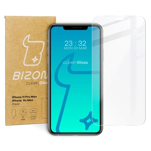 Szkło hartowane Bizon Glass Clear do Apple iPhone 11 Pro Max / Xs Max
