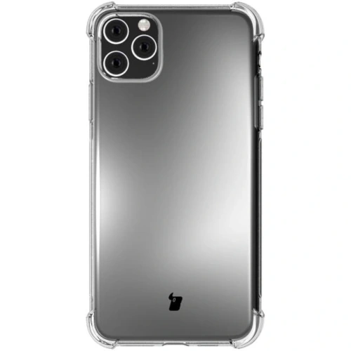 Etui + 2x szkło na ekran + obiektyw Bizon Case Clear Pack do Apple iPhone 11 Pro Max przezroczyste