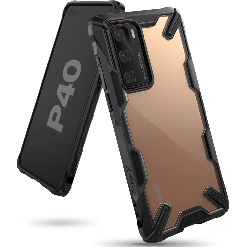 Hurtownia GSM - Etui Ringke Fusion-X Huawei P40 Black - RGK1142BLK - {ean13} - Hurt