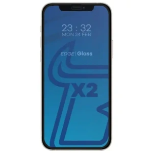 Hurtownia GSM - Tvrdé sklo Bizon Glass Edge CF - [2 PACK] + ochrana na objektiv Apple iPhone 12 černé - BIZ117 - {ean13} - Hurt