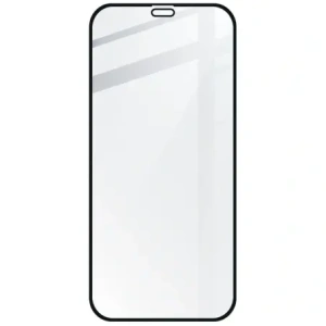Hurtownia GSM - Tvrdé sklo Bizon Glass Edge CF - [2 PACK] + ochrana na objektiv Apple iPhone 12 černé - BIZ117 - {ean13} - Hurt