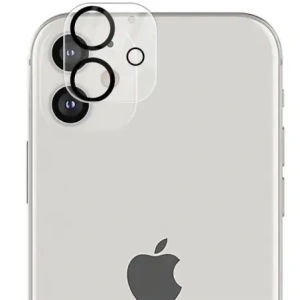 Hurtownia GSM - Tvrdé sklo Bizon Glass Edge CF - [2 PACK] + ochrana na objektiv Apple iPhone 12 černé - BIZ117 - {ean13} - Hurt