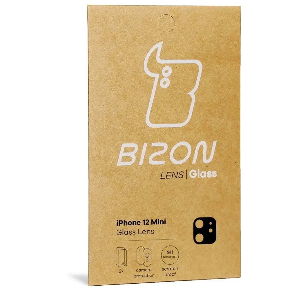 Wholesale Bizon Glass Lens Apple iPhone 12 Mini [2 PACK] - BIZ118 - {ean13} - Hurt