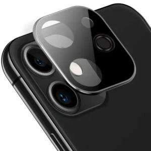 Hurtownia GSM - Bizon Glass Edge CF edzett üveg - [2 CSOMAG] + lencsevédő Apple iPhone 12 Mini fekete - BIZ119 - {ean13} - Hurt