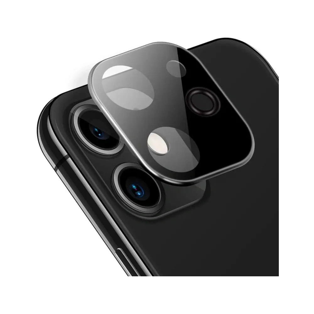 Hurtownia GSM - Bizon Glass Edge CF edzett üveg - [2 CSOMAG] + lencsevédő Apple iPhone 12 Mini fekete - BIZ119 - {ean13} - Hurt