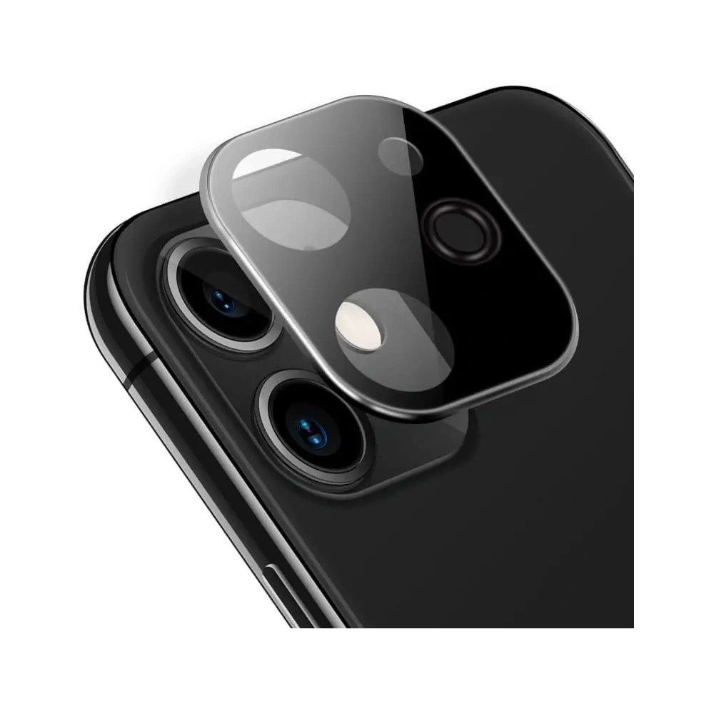Hurtownia GSM - Bizon Glass Edge CF edzett üveg - [2 CSOMAG] + lencsevédő Apple iPhone 12 Mini fekete - BIZ119 - {ean13} - Hurt