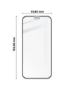 Wholesale Bizon Glass Edge Apple iPhone 12 Mini black - BIZ120 - {ean13} - Hurt