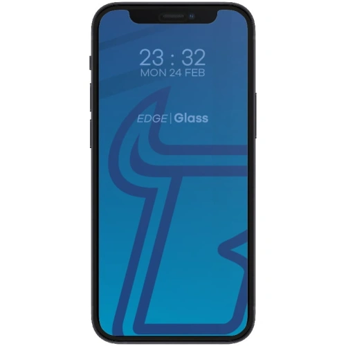 Szkło hartowane Bizon Glass Edge do Apple iPhone 12 Mini czarne