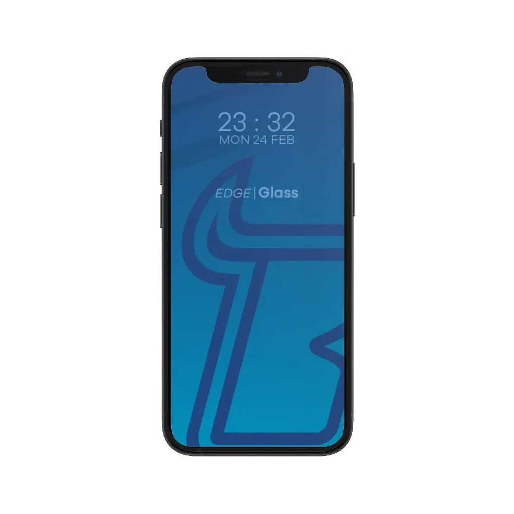 Wholesale Bizon Glass Edge Apple iPhone 12 Mini black - BIZ120 - {ean13} - Hurt