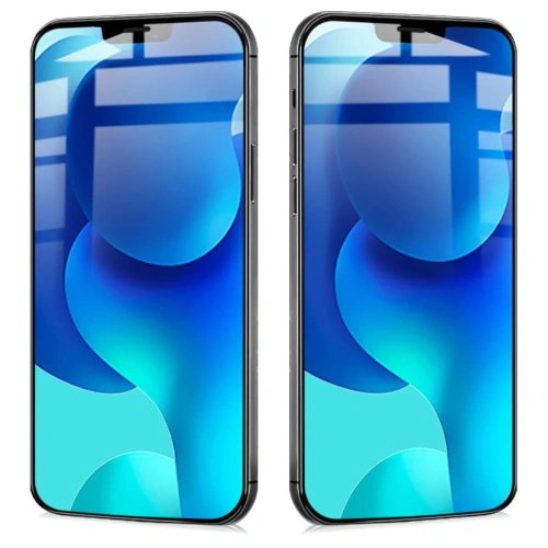 Szkło hartowane Bizon Glass Edge do Apple iPhone 12 Mini czarne