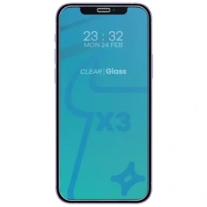 Hurtownia GSM - Bizon üveg Átlátszó edzett üveg - 3 db. + lencse üveg Apple iPhone 12 Mini - BIZ121 - {ean13} - Hurt