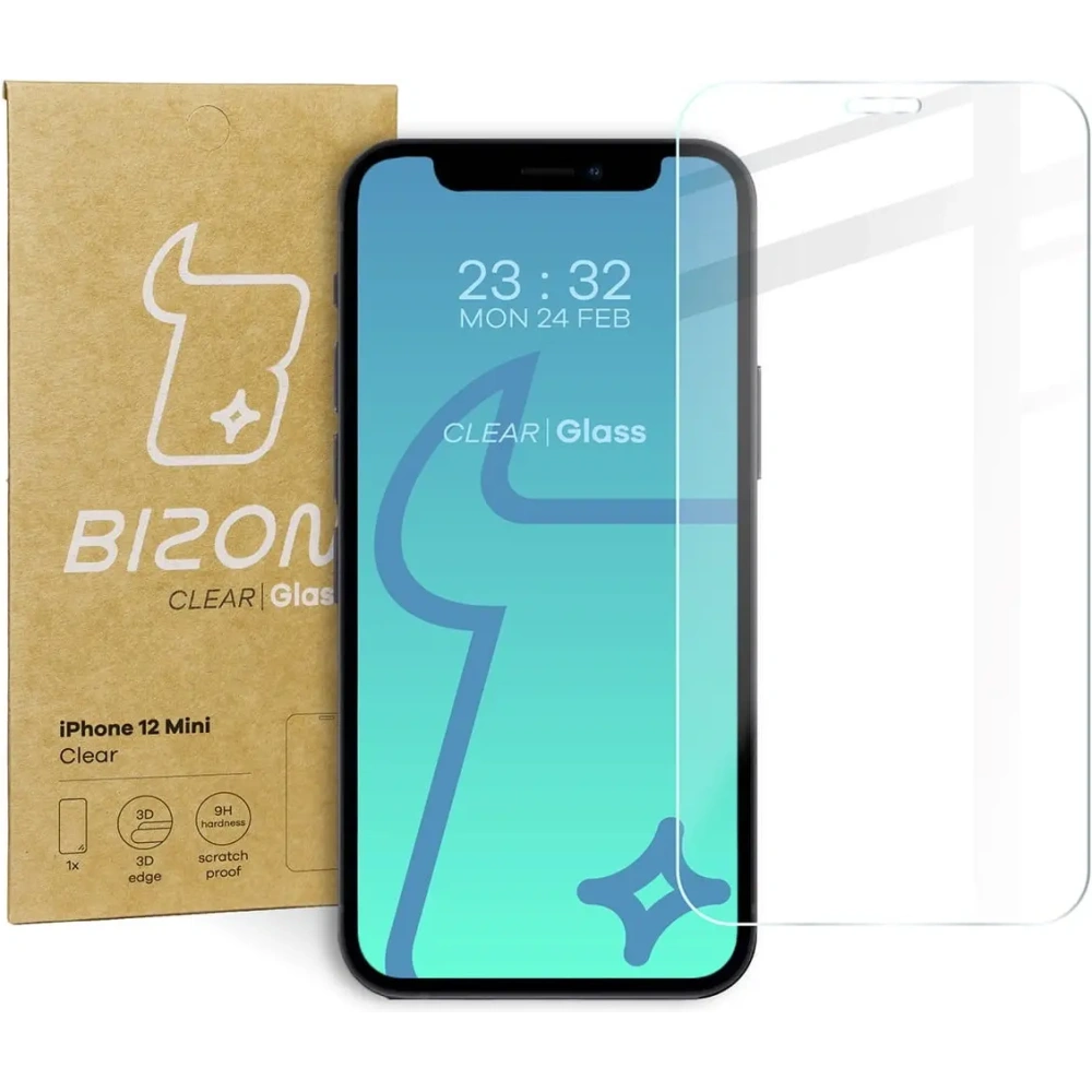 Hurtownia GSM - Bizon Glass Clear Apple iPhone 12 Mini - BIZ122 - {ean13} - Hurt
