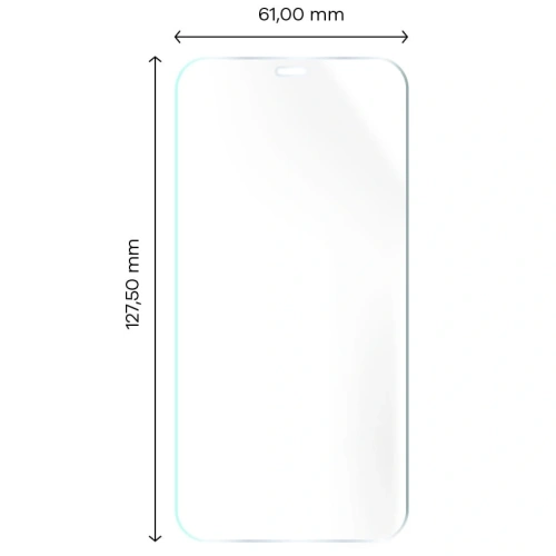 Folia hydrożelowa na ekran Bizon Glass Hydrogel Apple iPhone 12 Mini [2 PACK]